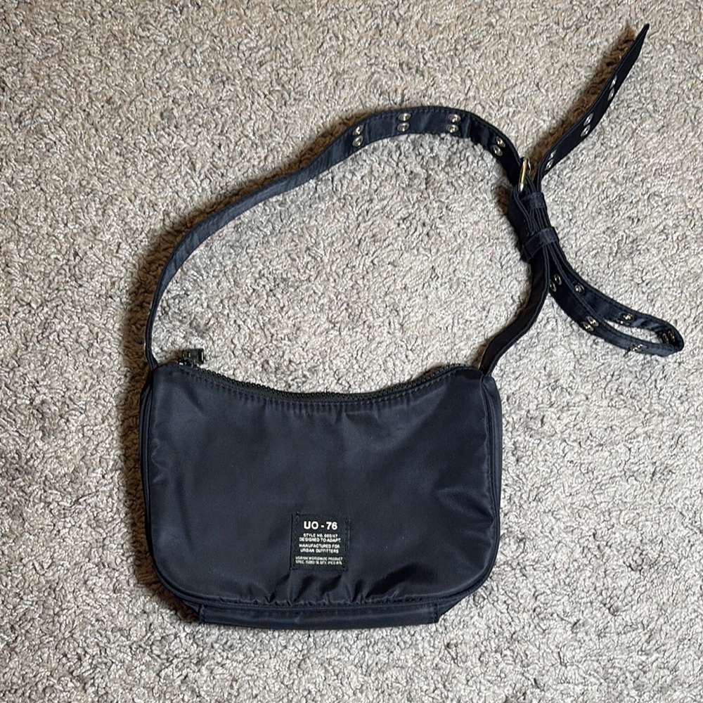 Urban Outfitters Black Shoulder Bag Minimalist Design